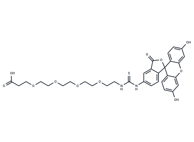 化合物 Fluorescein-PEG4-acid|T15293|TargetMol