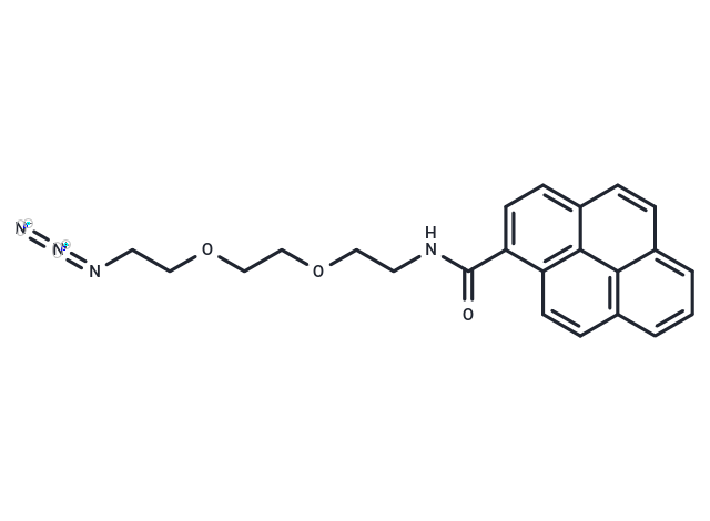 化合物 Pyrene-PEG2-azide|T18645|TargetMol