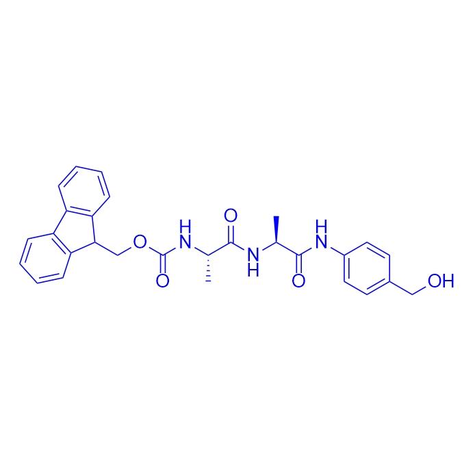 Fmoc-Ala-Ala-PAB 1384263-83-5.png