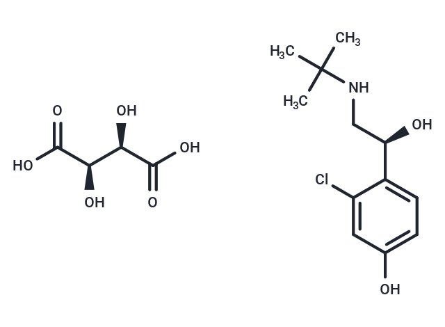 化合物 Meluadrine tartrate|T11999|TargetMol