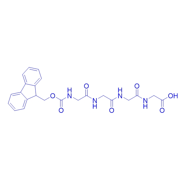 FMOC-甘氨酰-甘氨酰-甘氨酰-甘氨酸；N-芴甲氧羰基-甘氨酰甘氨酰甘氨酰甘氨酸/1001202-16-9/Fmoc-Gly-Gly-Gly-Gly-OH