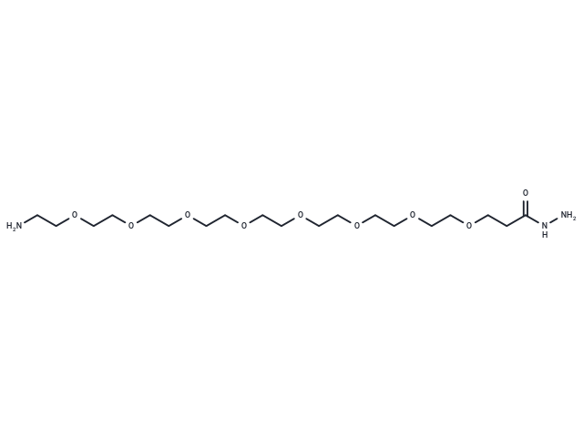 化合物 H2N-PEG8-Hydrazide|T17994|TargetMol