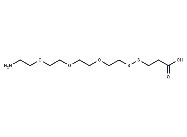 化合物 Amino-PEG3-SS-acid|T17427|TargetMol
