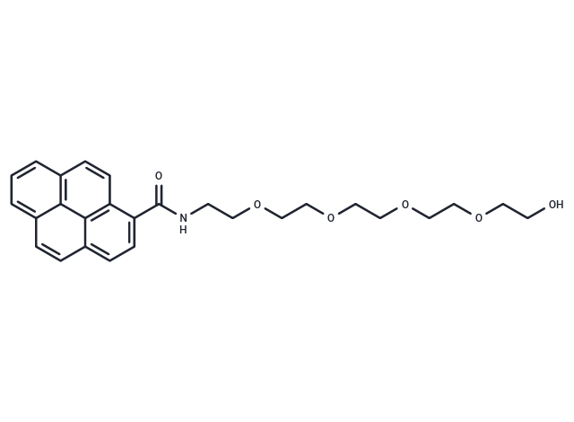 化合物 Pyrene-PEG5-alcohol|T16693|TargetMol
