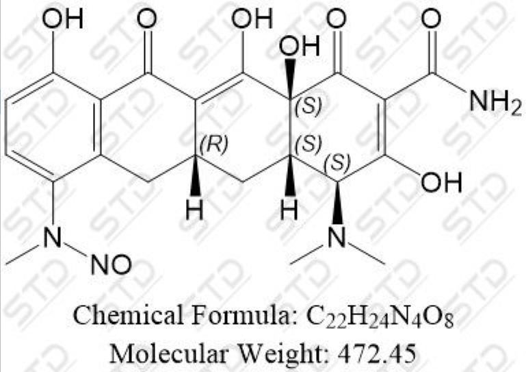 米诺环素杂质29 (N1-亚硝基去甲基米诺环素)