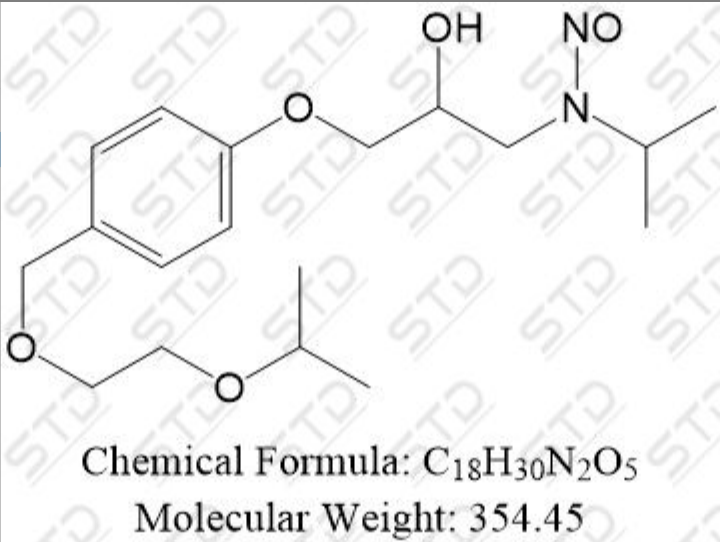 比索洛尔杂质55 (N-亚硝基比索洛尔) 2820170-76-9