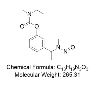 [3-[(1S)-1-[甲基(亚硝基)氨基]乙基]苯基]N-乙基-N-甲基氨基甲酸酯