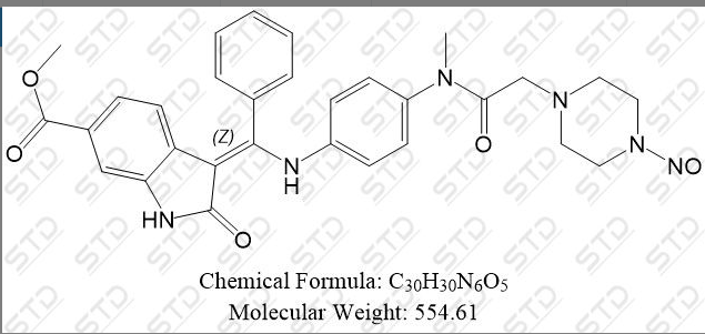 尼达尼布杂质166 (N-亚硝基尼达尼布杂质48)
