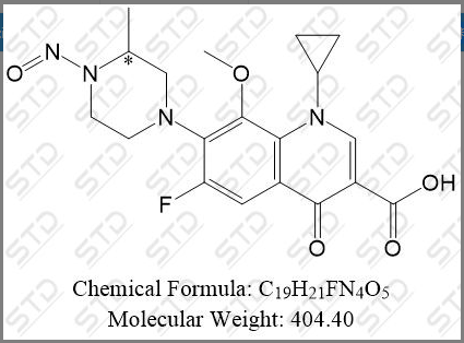 加替沙星杂质38 (N-亚硝基加替沙星)