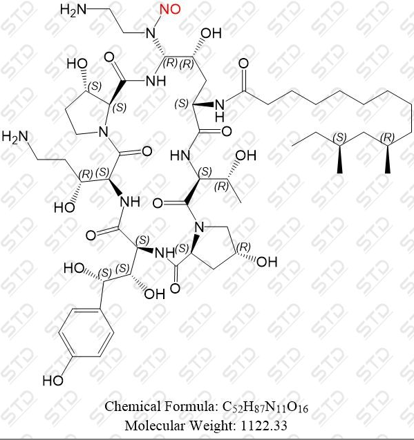 卡泊芬净杂质44 (N-亚硝基卡泊芬净)