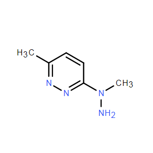 3-甲基-6-(1-甲基肼基)哒嗪