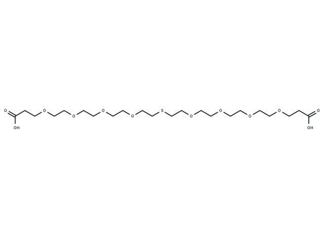 化合物 Acid-PEG4-S-PEG4-acid|T17355|TargetMol
