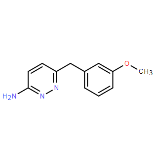 6-(3-甲氧基苄基)哒嗪-3-胺
