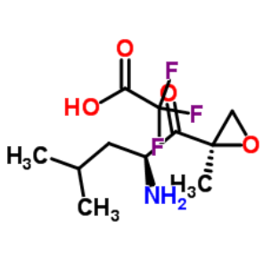(2S)-2-氨基-4-甲基-1-[(2R)-2-甲基环氧乙烷基]-1-戊酮三氟乙酸盐；247068-85-5