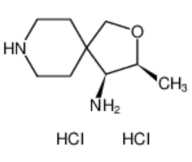 (3S,4S)-3-甲基-2-氧杂-8-氮杂螺[4.5]癸烷-4-胺二盐酸盐；2055761-19-6