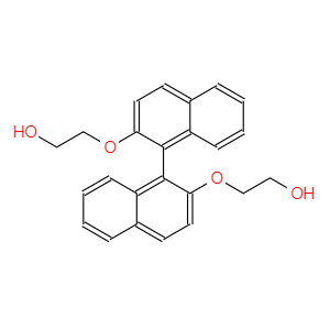 2,2'-二(2-羟基乙氧基)-1,1'-联萘；55441-95-7