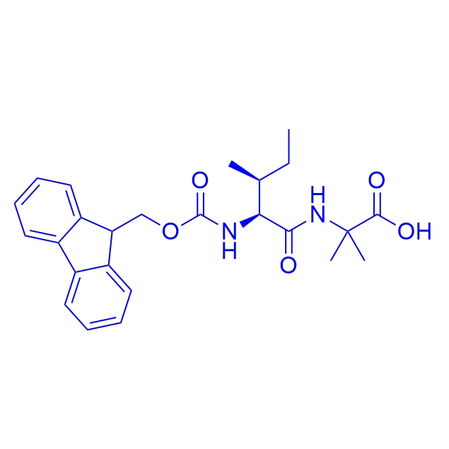 Fmoc-异亮氨酰-2-甲基丙氨酸；替尔泊肽中间体/2171139-20-9/Fmoc-Ile-Aib-OH