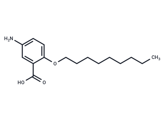 化合物 Benzoic acid, 5-amino-2-(nonyloxy)-|T30385|TargetMol