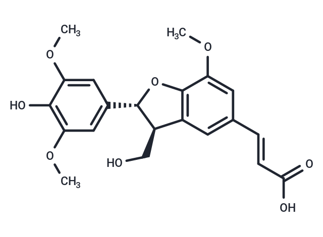 化合物 4,7'-Epoxy-4',9'-dihydroxy-3',5,5'-trimethoxy-3,8'|T126129|TargetMol