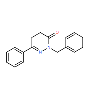 2-苄基-6-苯基-4,5-二氢哒嗪-3(2H)-酮