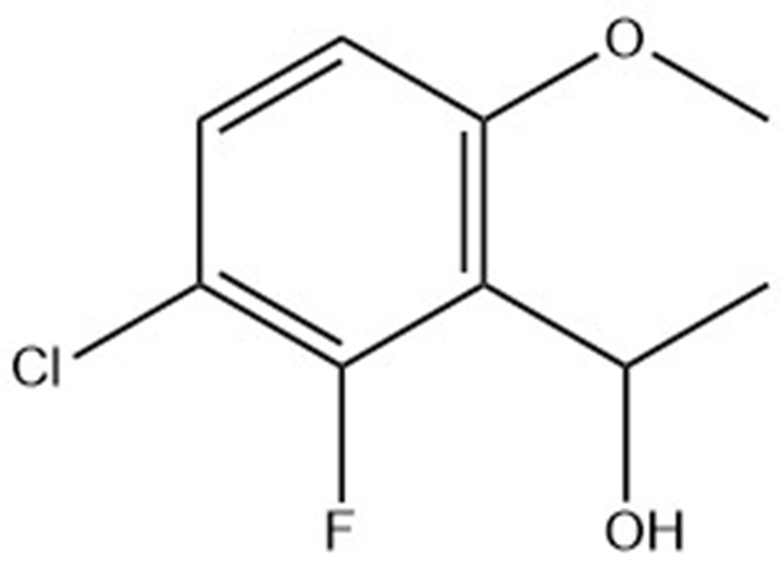 1-(3-Chloro-2-fluoro-6-methoxyphenyl)ethanol;1779877-67-6