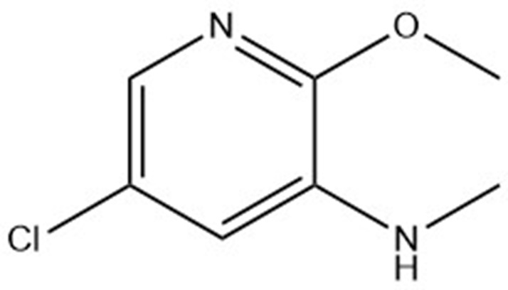 3-Pyridinamine, 5-chloro-2-methoxy-N-methyl-；2169064-62-2