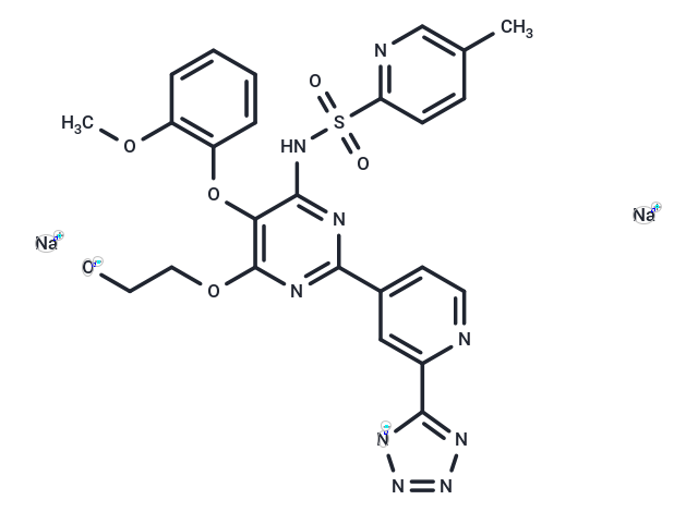 化合物 Clazosentan disodium|T88370|TargetMol