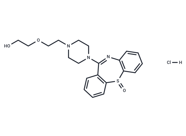 化合物 Quetiapine sulfoxide hydrochloride|T12619L2|TargetMol