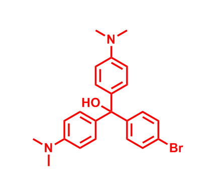 (4-溴苯基) 双 (4-(二甲氨基) 苯基) 甲醇