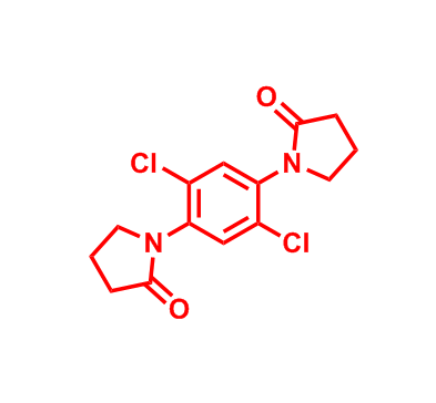 1，1'-(2，5-二氯-1，4-苯乙烯)双（吡咯烷-2-酮）