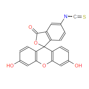 异硫氰酸荧光素酯Fluorescein isothiocyanate isomer I3326-32-7
