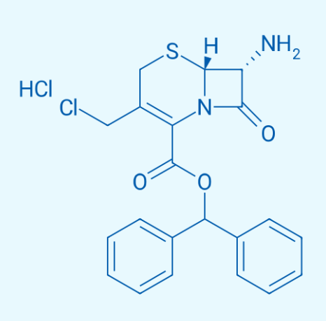 7-氨基-3-氯甲基-3-头孢-4-羧酸二苯甲酯盐酸盐  79349-53-4