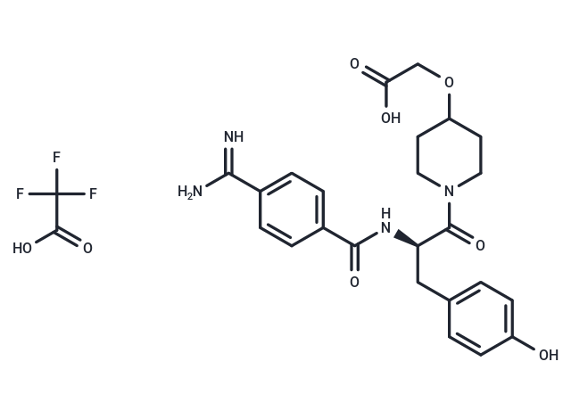 化合物 Lamifiban trifluoroacetate|T25608|TargetMol