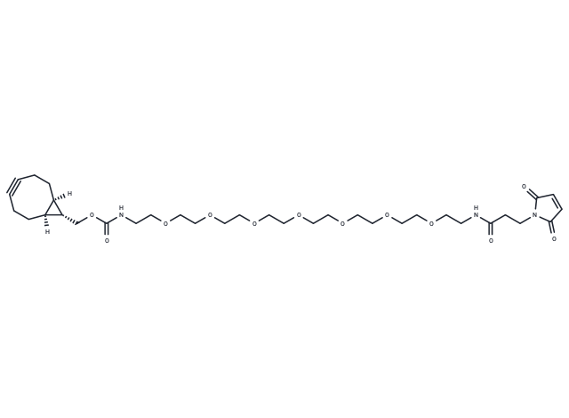 化合物 BCN-exo-PEG7-maleimide|T87814|TargetMol