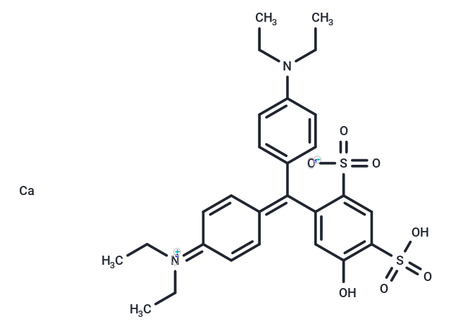化合物 Patent Blue V calcium salt|T20014|TargetMol