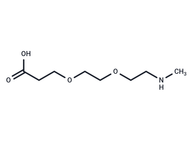 化合物 Methylamino-PEG2-acid|T16049|TargetMol