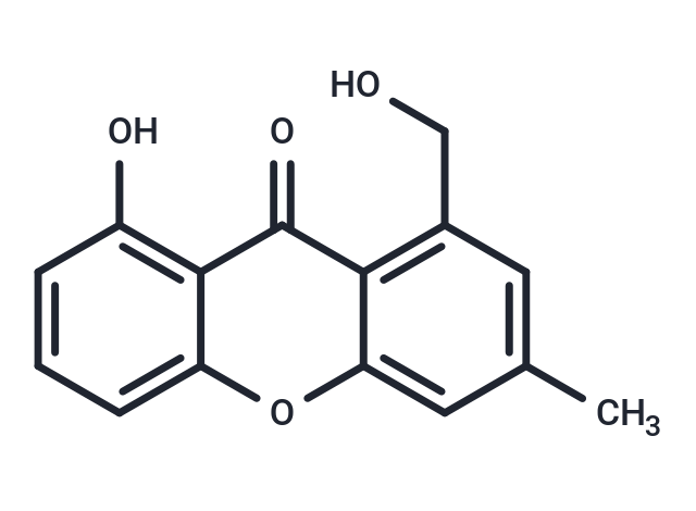 化合物 8-Hydroxy-1-(hydroxymethyl)-3-methylxanthone|T124554|TargetMol
