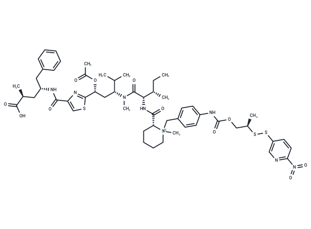 化合物 Nitro-PDS-Tubulysin M|T18504|TargetMol
