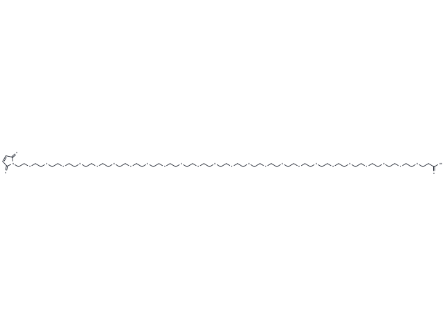 化合物 Mal-PEG24-acid|T18280|TargetMol