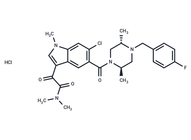 化合物 Talmapimod hydrochloride|T12871L|TargetMol