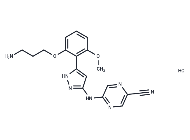 化合物 LY2606368 HCl|T22957|TargetMol