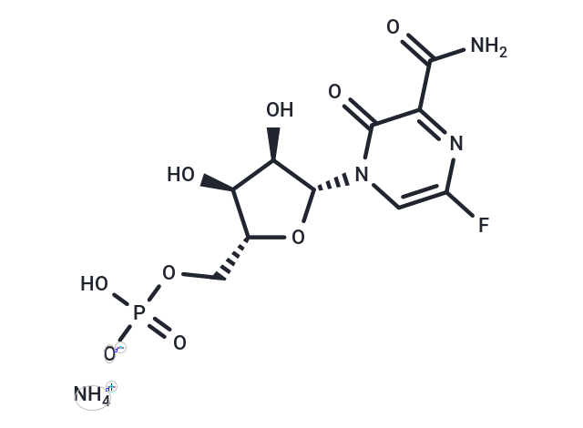 化合物 T-705RMP ammonium|T87489|TargetMol