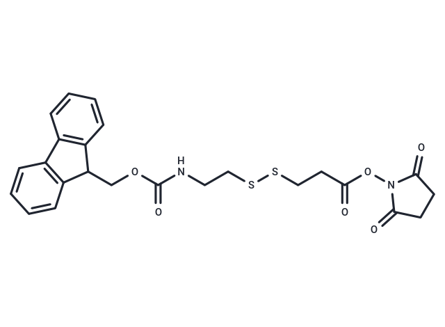 化合物 Fmoc-NH-ethyl-SS-propionic NHS ester|T15312|TargetMol