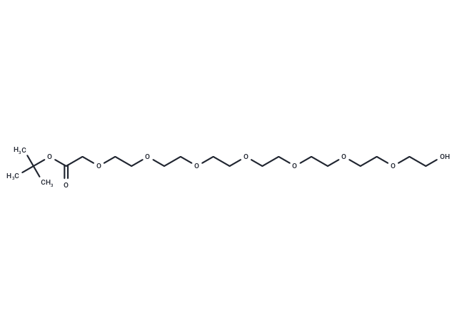 化合物 Hydroxy-PEG7-CH2-Boc|T18046|TargetMol