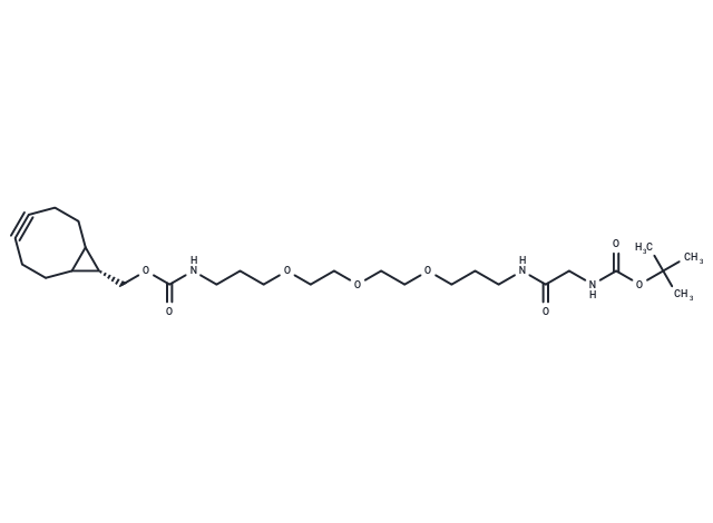 化合物 Boc-gly-PEG3-endo-BCN|T14726|TargetMol