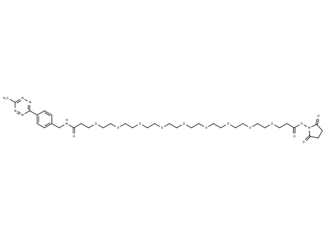 化合物 Me-Tet-PEG9-NHS|T87932|TargetMol