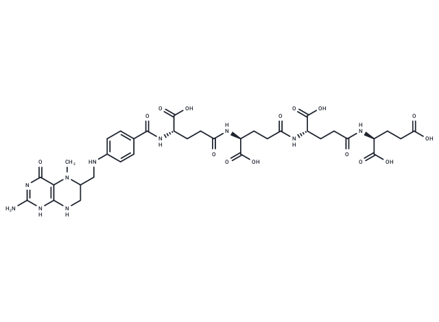 化合物 5-Methyltetrahydrofolate triglutamate|T29461|TargetMol