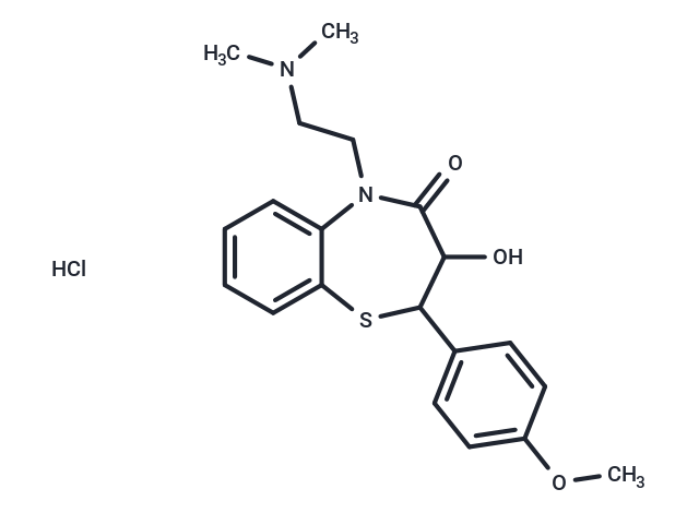 化合物 Deacetyldiltiazem|T21008|TargetMol