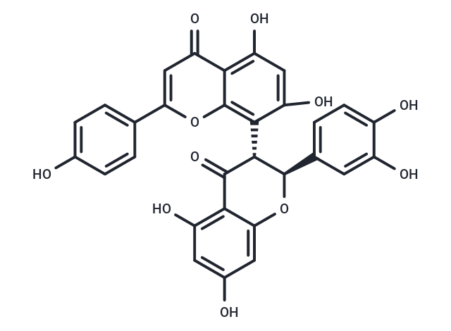 化合物 3'-Hydroxy-Volkensiflavon|T126253|TargetMol