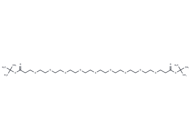 化合物 S-Bis-(PEG4-Boc)|T18659|TargetMol